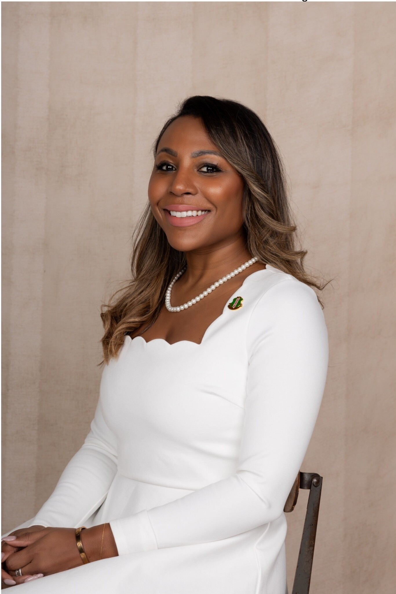 Mena Cammett, Chapter President